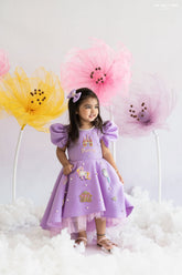 High-low princess gown